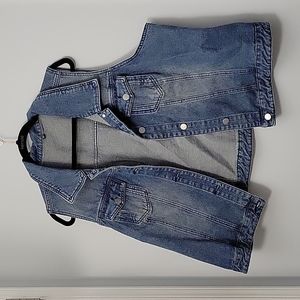 Denim vest